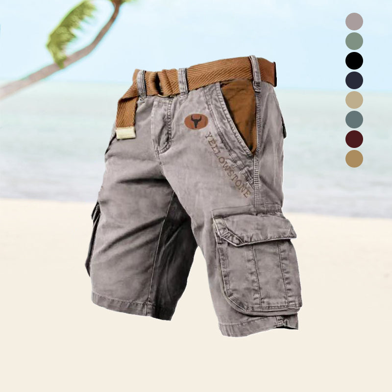 Short voor heren | Cargo shorts met meerdere zakken - Ricardo