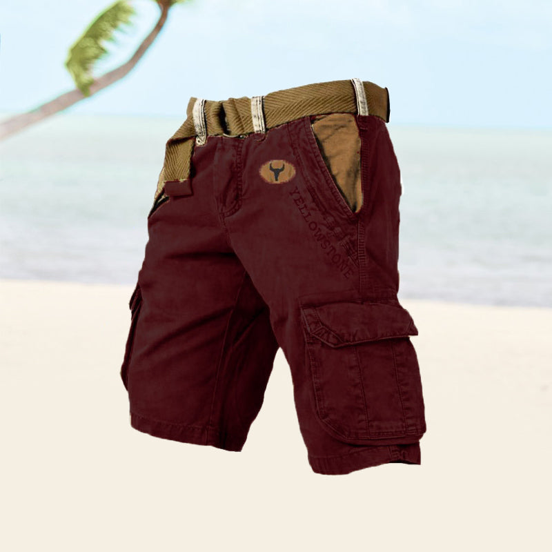 Short voor heren | Cargo shorts met meerdere zakken - Ricardo