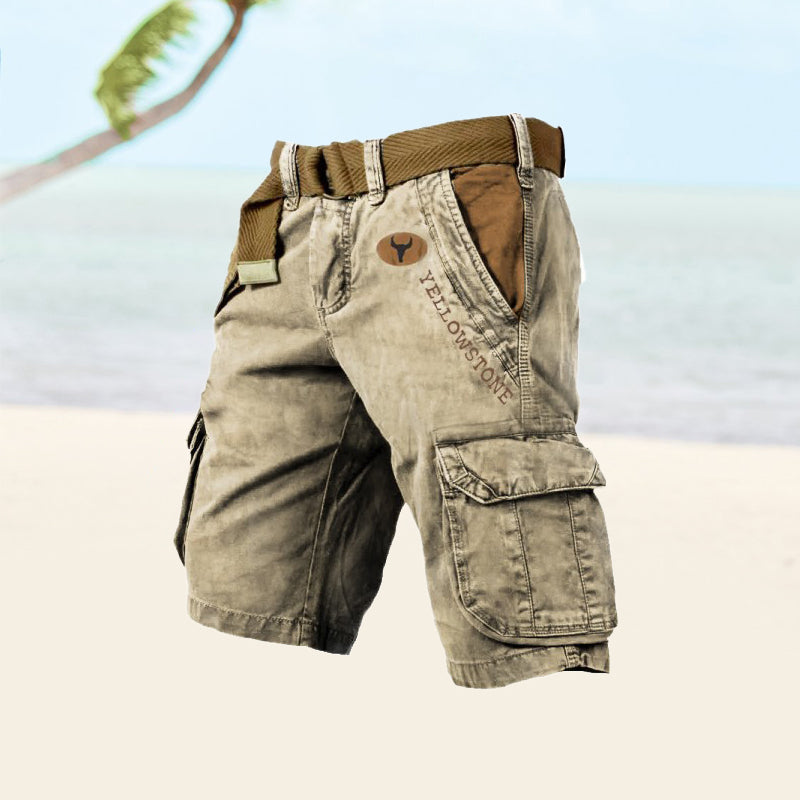 Short voor heren | Cargo shorts met meerdere zakken - Ricardo