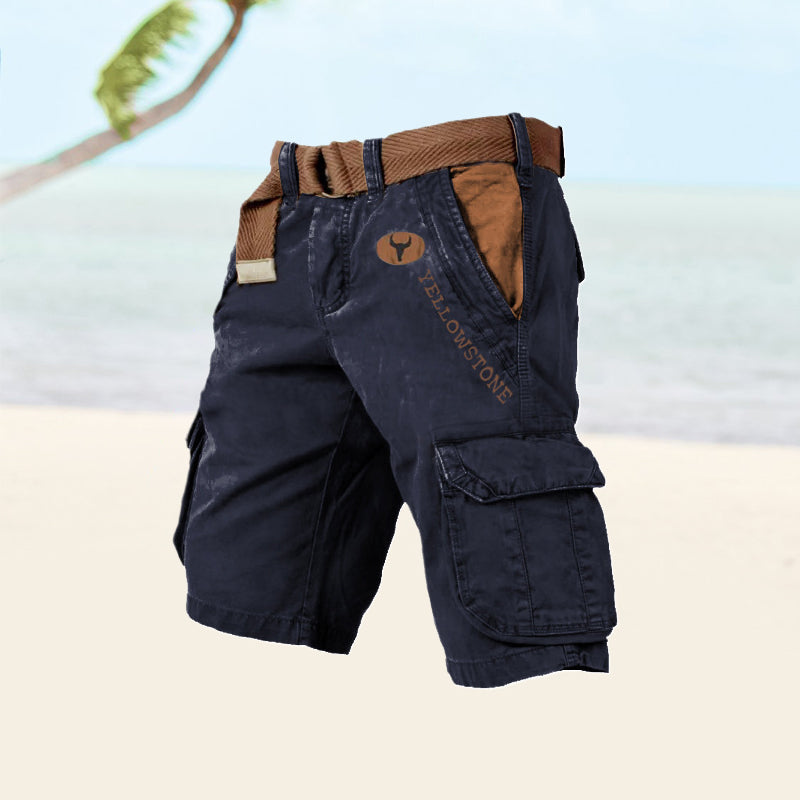 Short voor heren | Cargo shorts met meerdere zakken - Ricardo