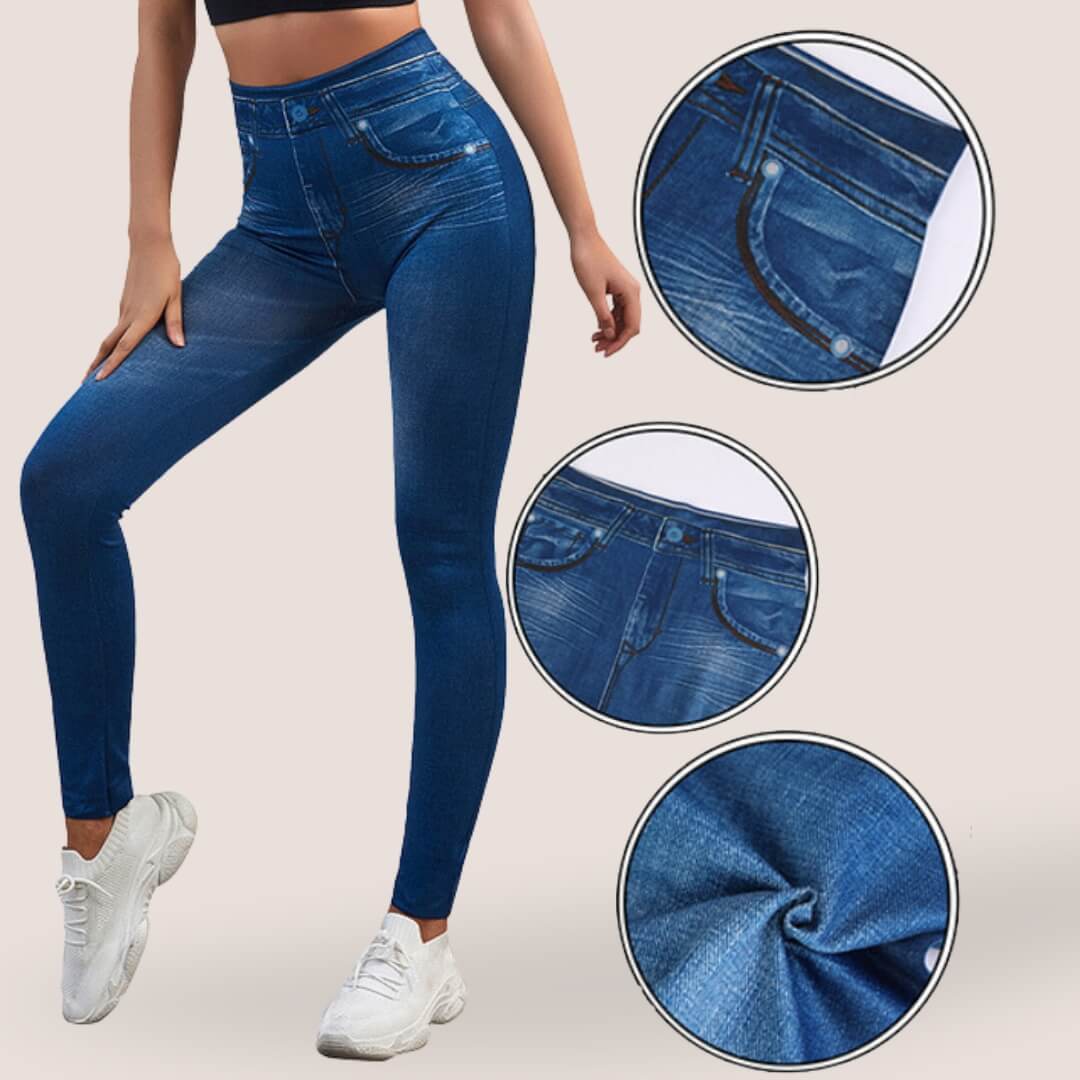 Anti-Cellulitis Rekbaar Jeans  - Set van 2 jeans | Navira