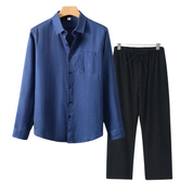 Linnen Outfit Set (Lange Mouwen) - Moro