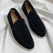 Vintage leren loafers voor heren - Sergio