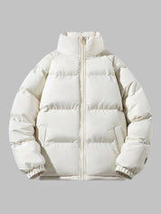 Heren Dik Puffer Fleece Gevoerd Jas - Jaxx