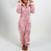 Stijlvolle winter overall pyjama - Nina