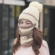 3 in 1 Wintermuts Sjaal Masker Set - Helen