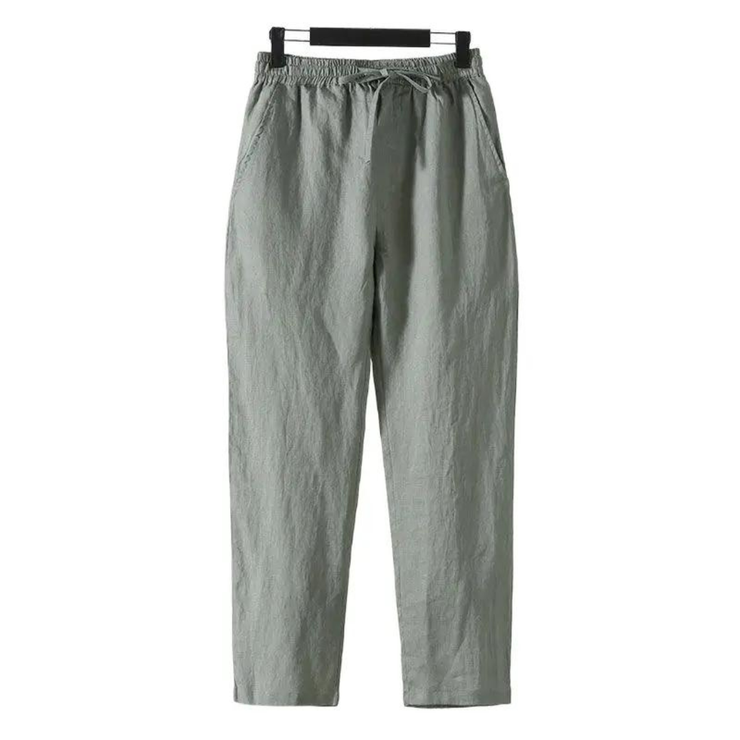 Linnen pantalon (recht model) - Galilea