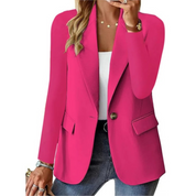 Casual elegante slim fit blazer met gesp - Essie