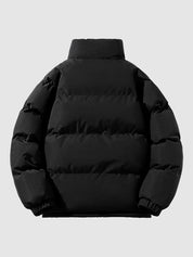 Heren Dik Puffer Fleece Gevoerd Jas - Jaxx