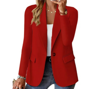 Casual elegante slim fit blazer met gesp - Essie