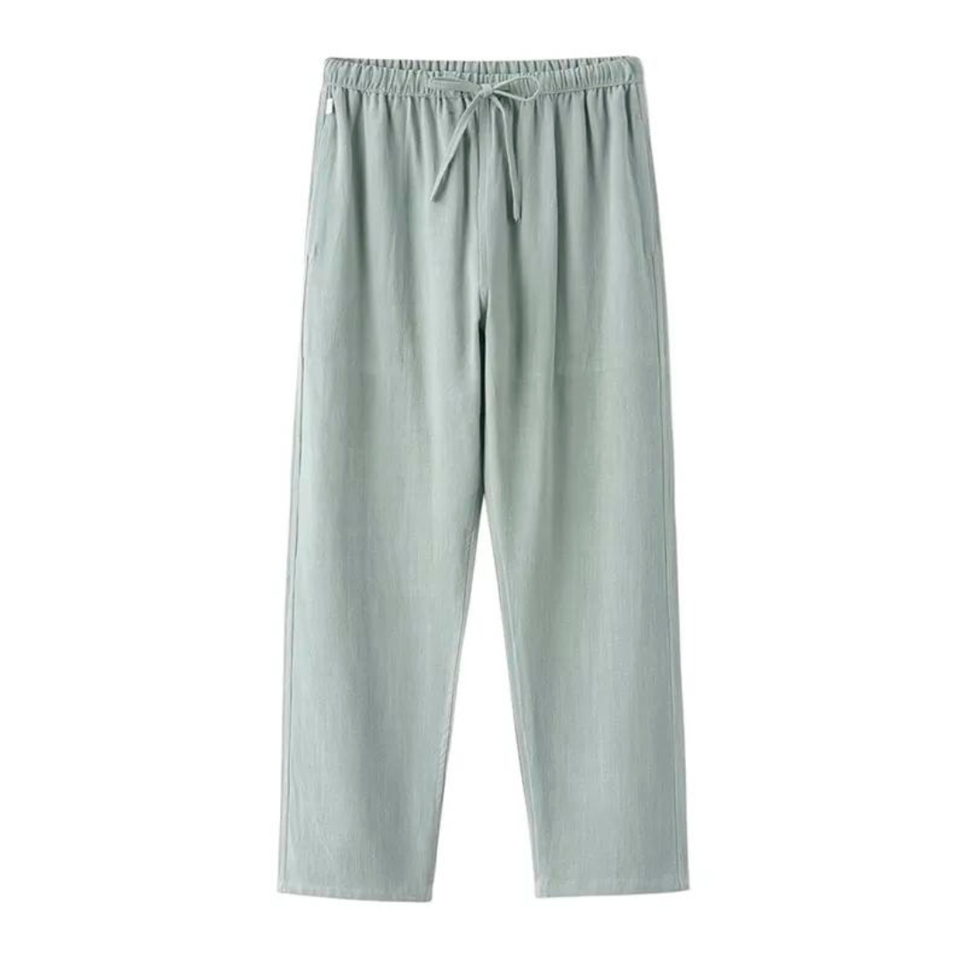 Linnen pantalon (oversized pasvorm) - Fezil