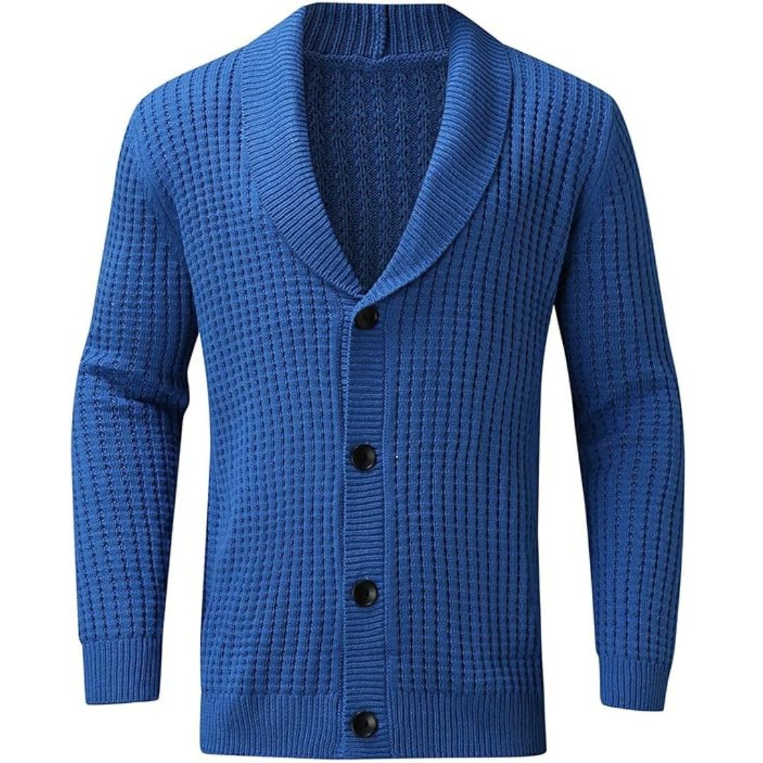 Gestructureerde gebreide blazer - Hughes