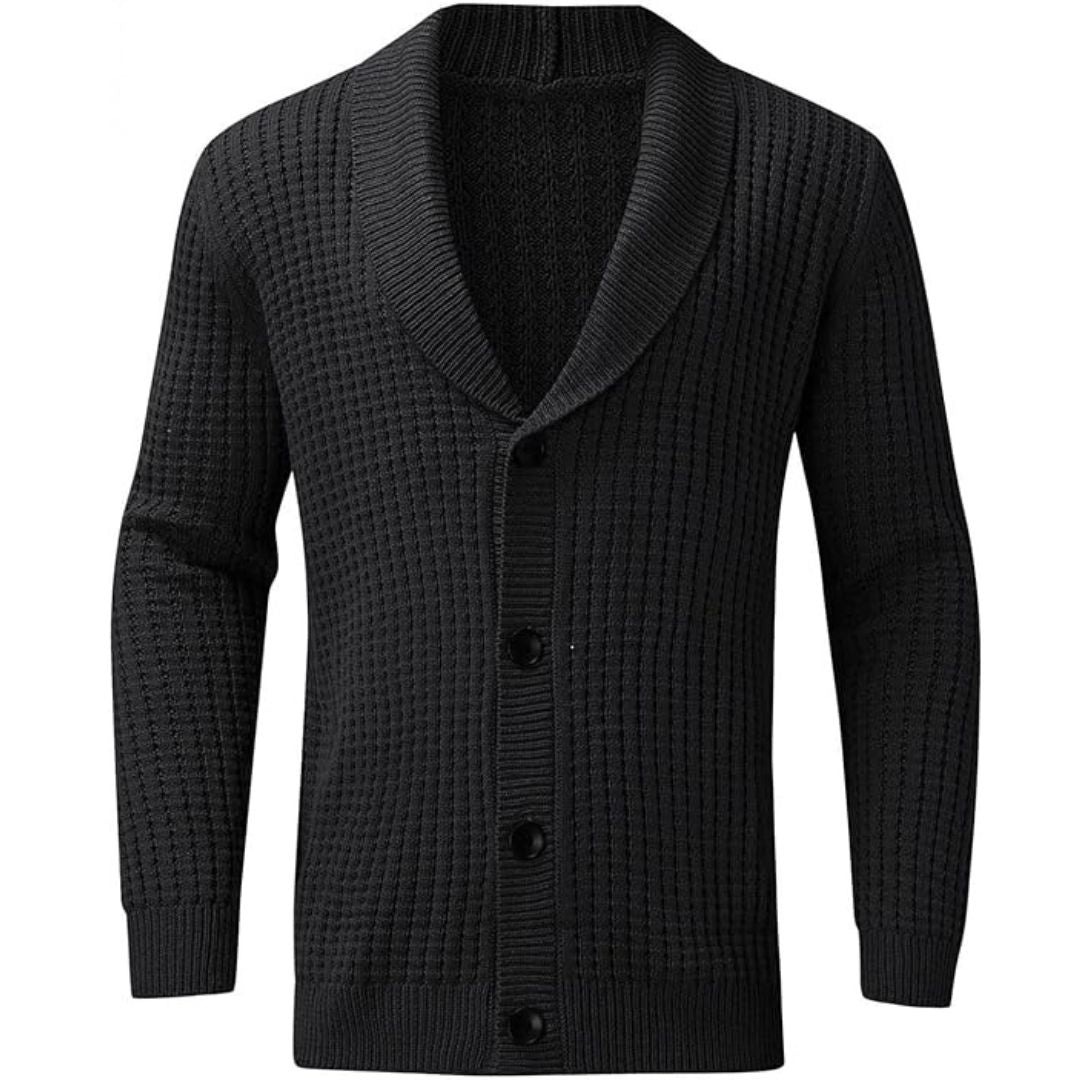 Gestructureerde gebreide blazer - Hughes