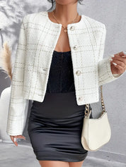 Elegante geruite blazer - Skye