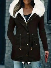 Casual parka jas met capuchon - Brynn