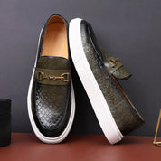 Verde - Orthopedische, stijlvolle leren loafers