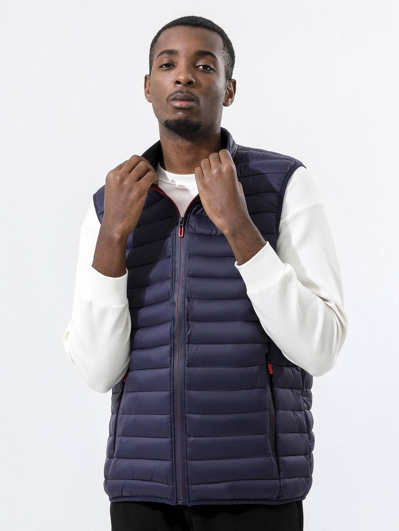 Bodywarmer met hoge kraag - Felix