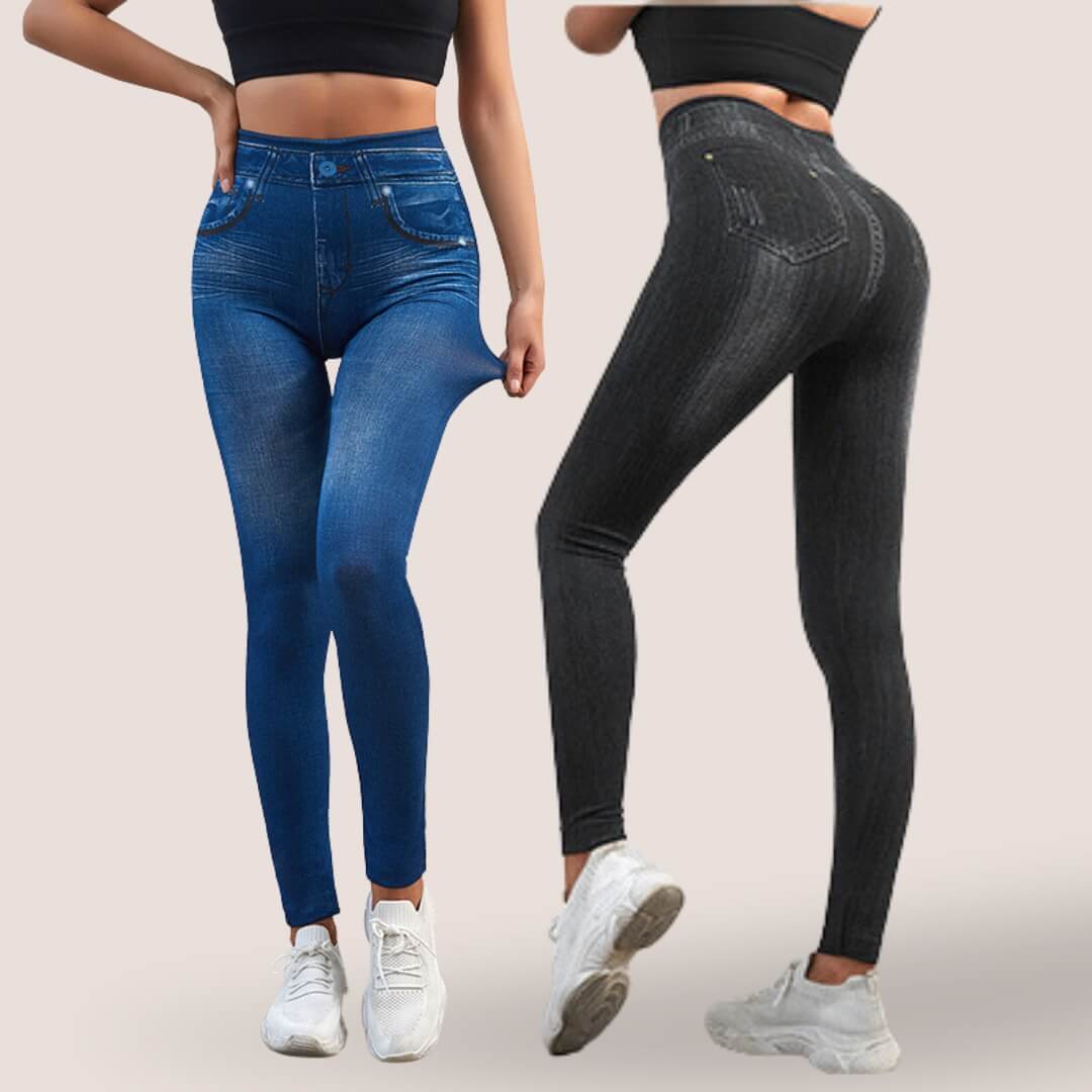 Anti-Cellulitis Rekbaar Jeans  - Set van 2 jeans | Navira