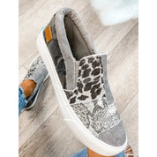 Canvas schoenen - Casual - Luipaardprint - Ideaal voor de zomer - Shazem