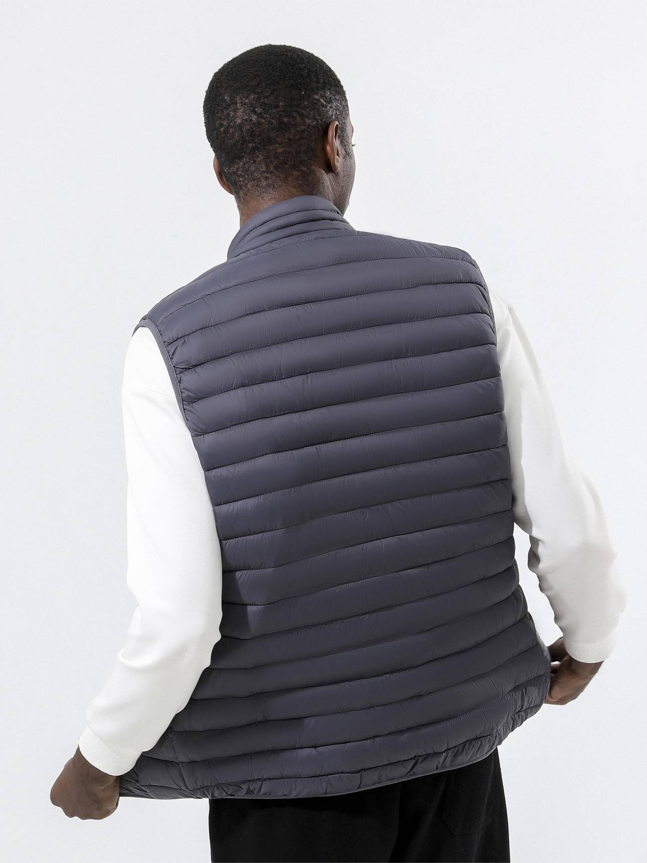 Bodywarmer met hoge kraag - Felix