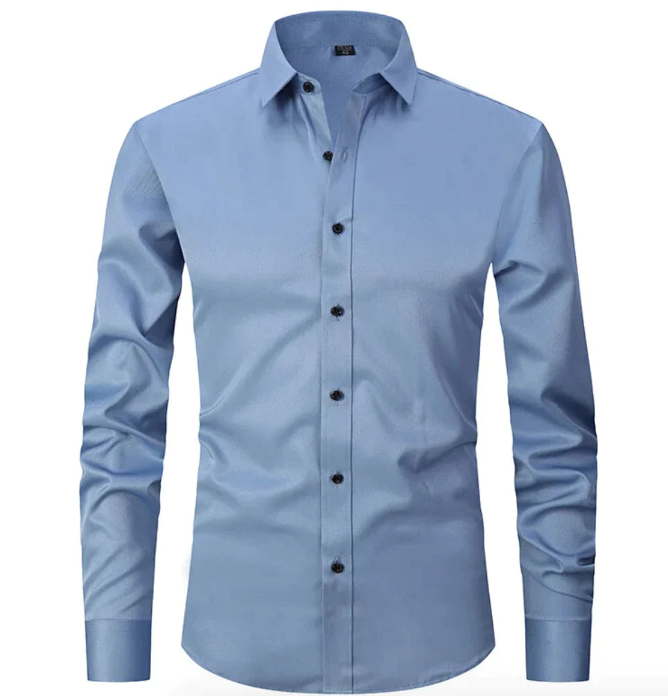 Harris Stretch Shirt | Comfortabel overhemd voor heren met super stretch