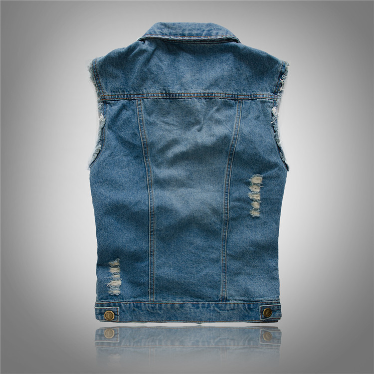 Karwan | Stijlvol denim gilet voor heren