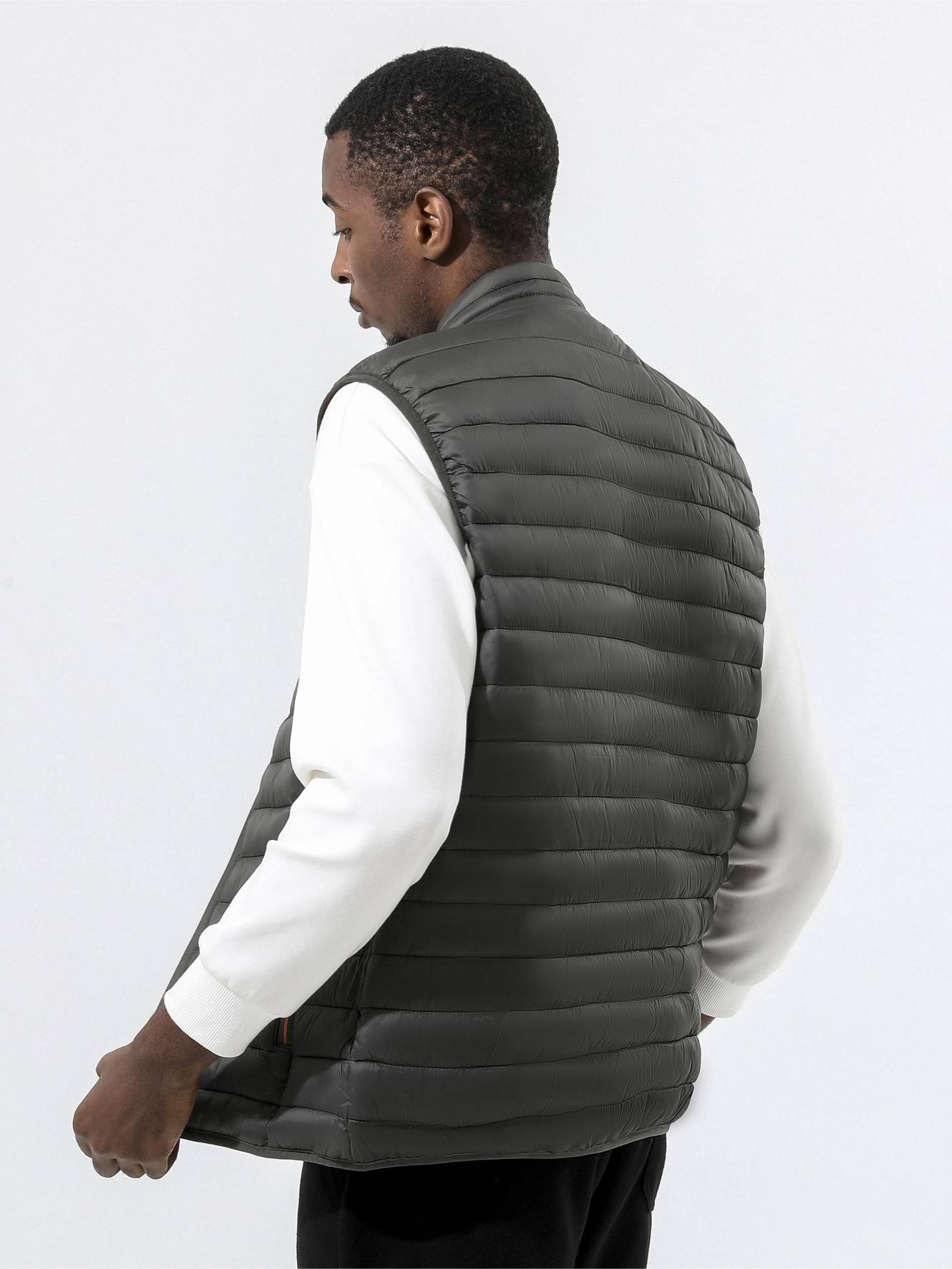 Bodywarmer met hoge kraag - Felix