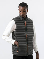 Bodywarmer met hoge kraag - Felix