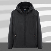 Heren Windjack Hooded Jas - Storm