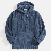 Geribde corduroy hoodie - Johan