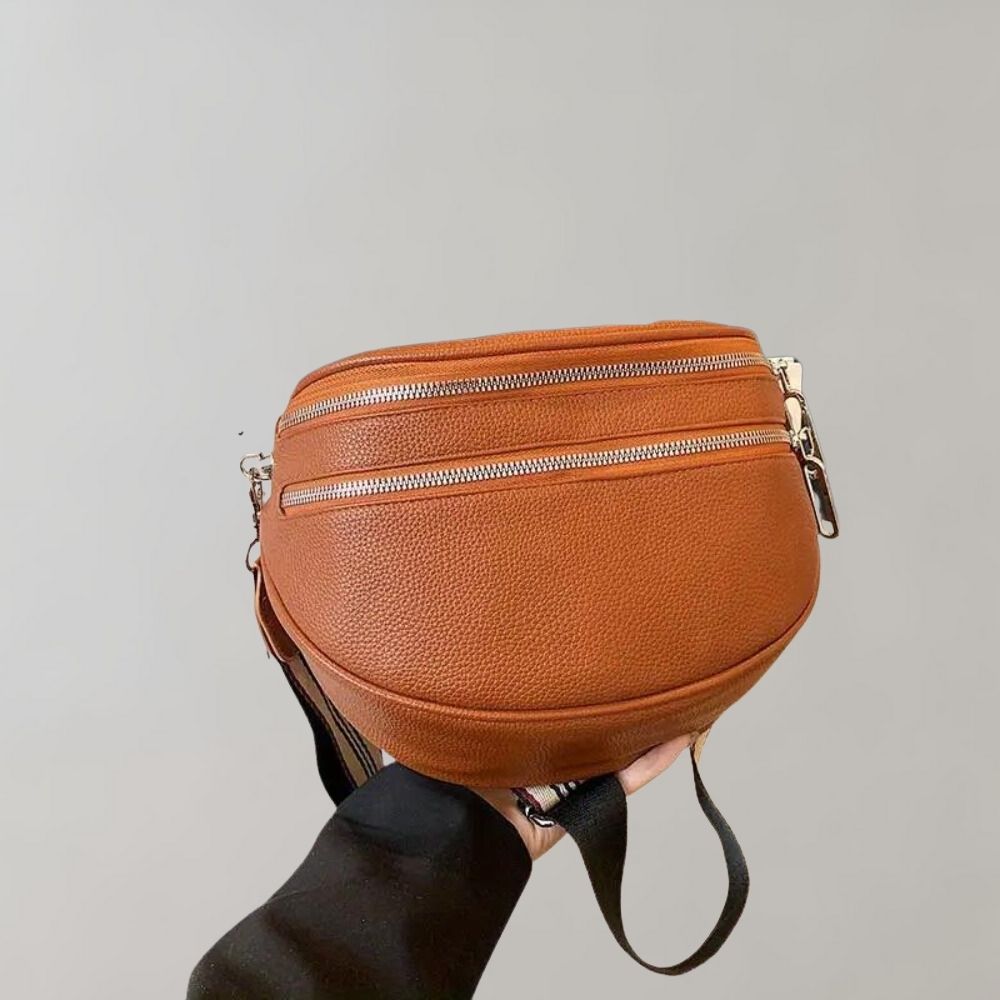 Crossbody tas met dubbele rits - Aravella