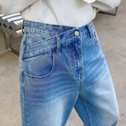 Jeans met hoge taille - Maverick