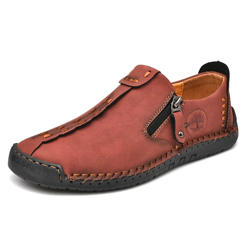 Gianny - Orthopedische handgemaakte leren loafers