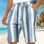 Gestreepte zomerse strandshort - Kiro