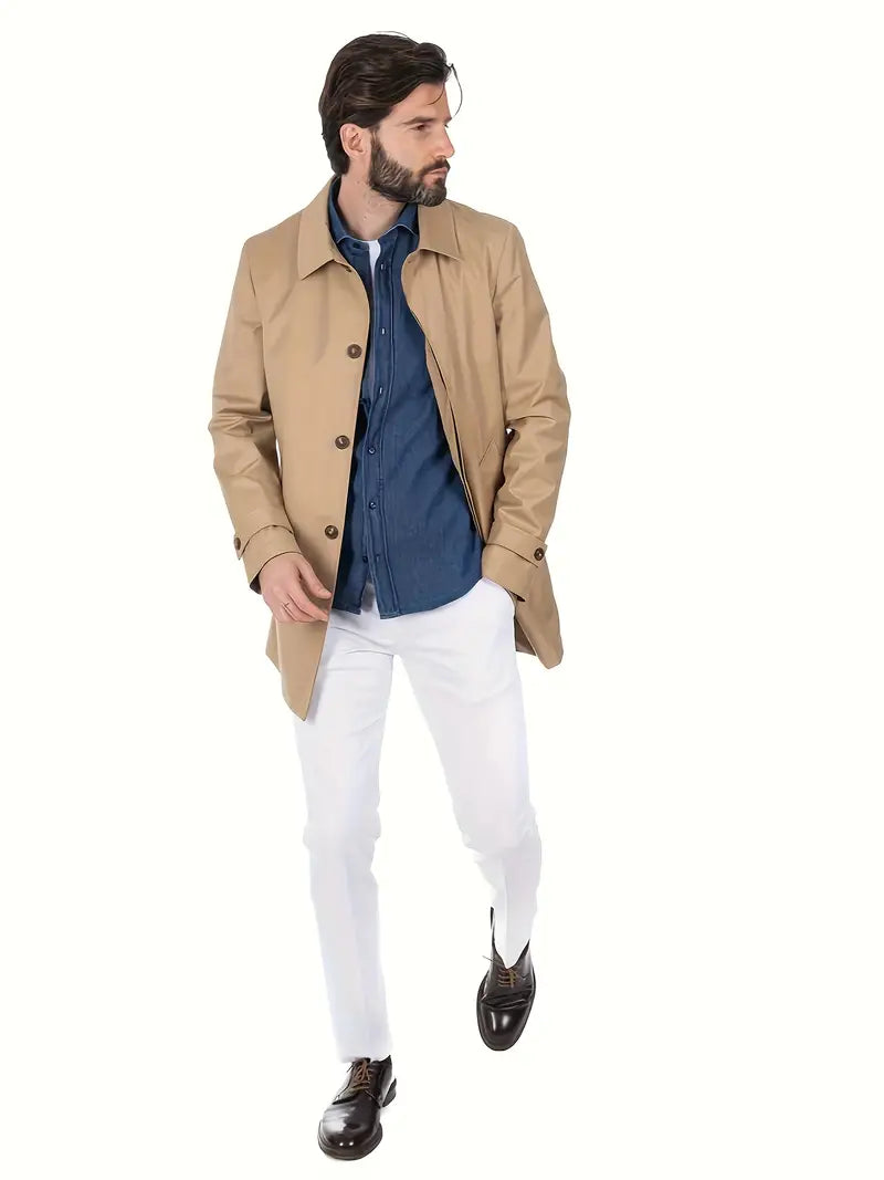 Elegante trenchcoat voor heren - Amir