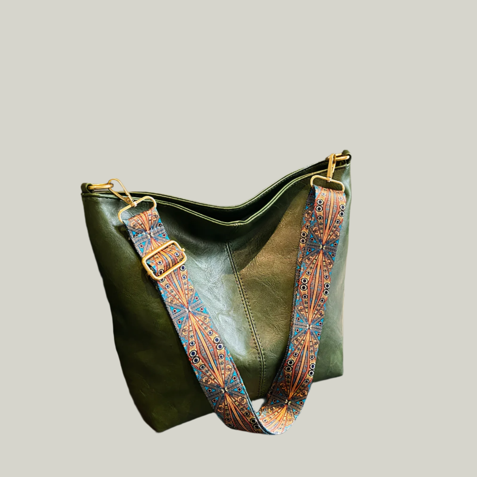 Vintage leren tas - Kalani