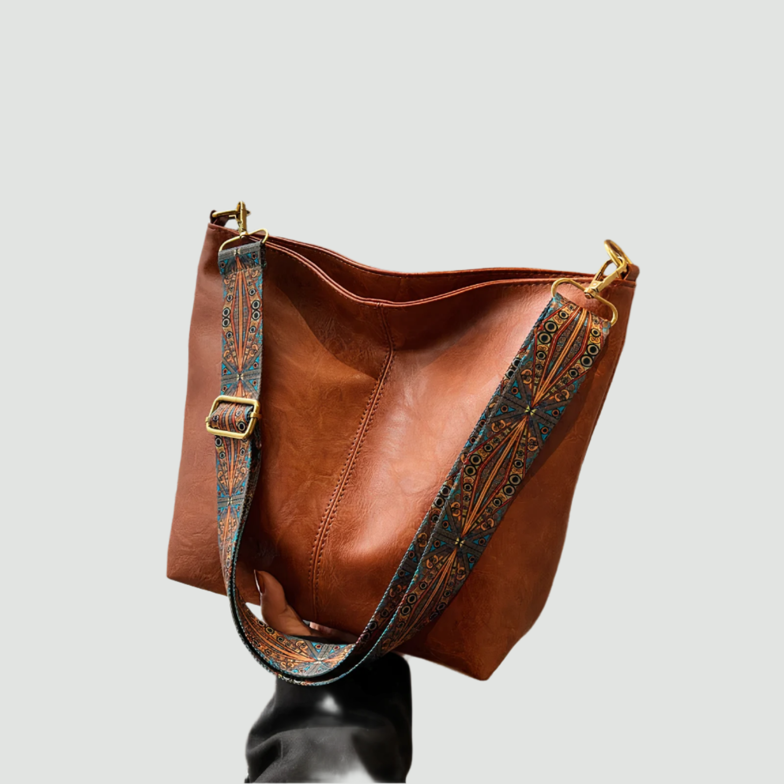 Vintage leren tas - Kalani