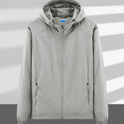 Heren Windjack Hooded Jas - Storm