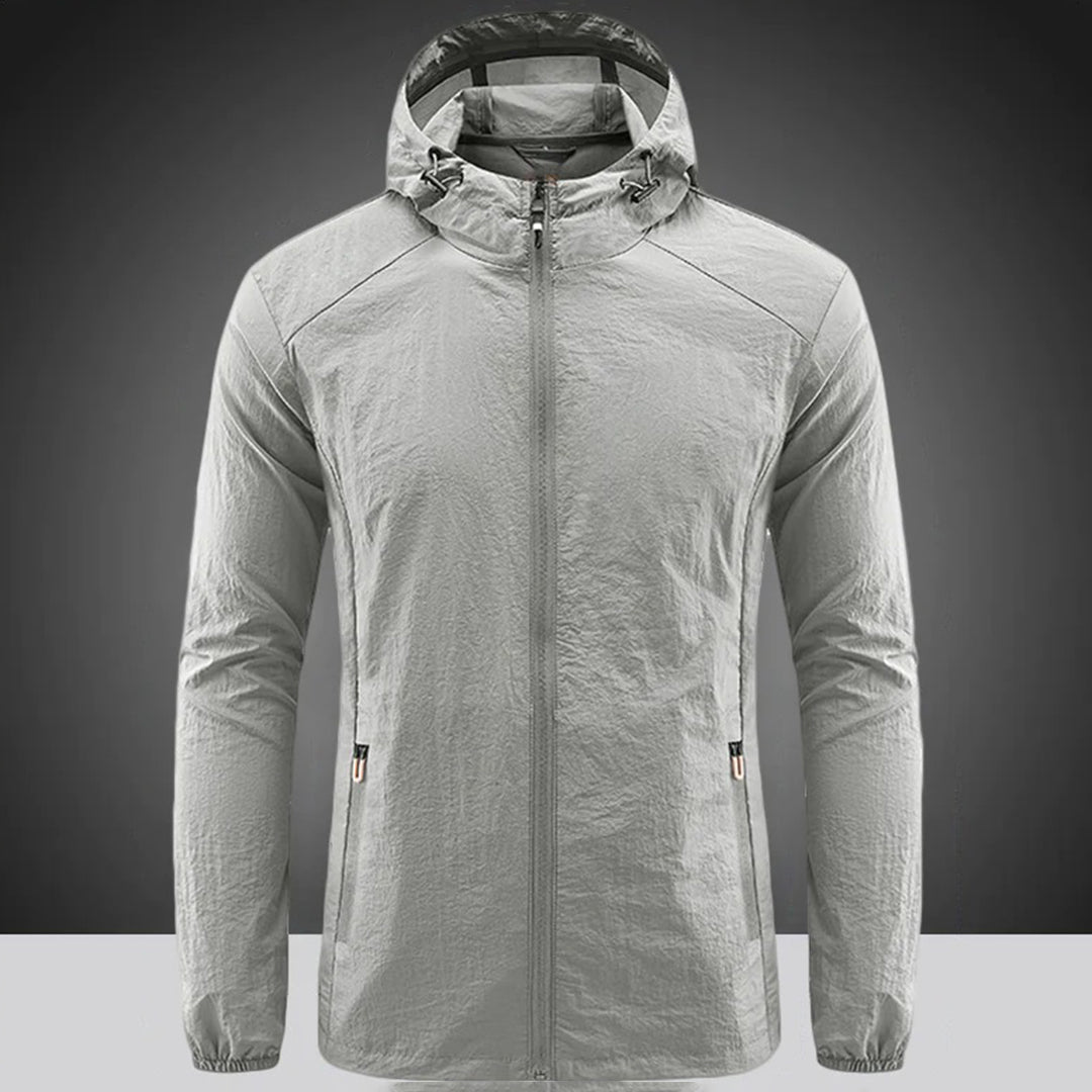 Heren Windjack Hooded Jas - Storm