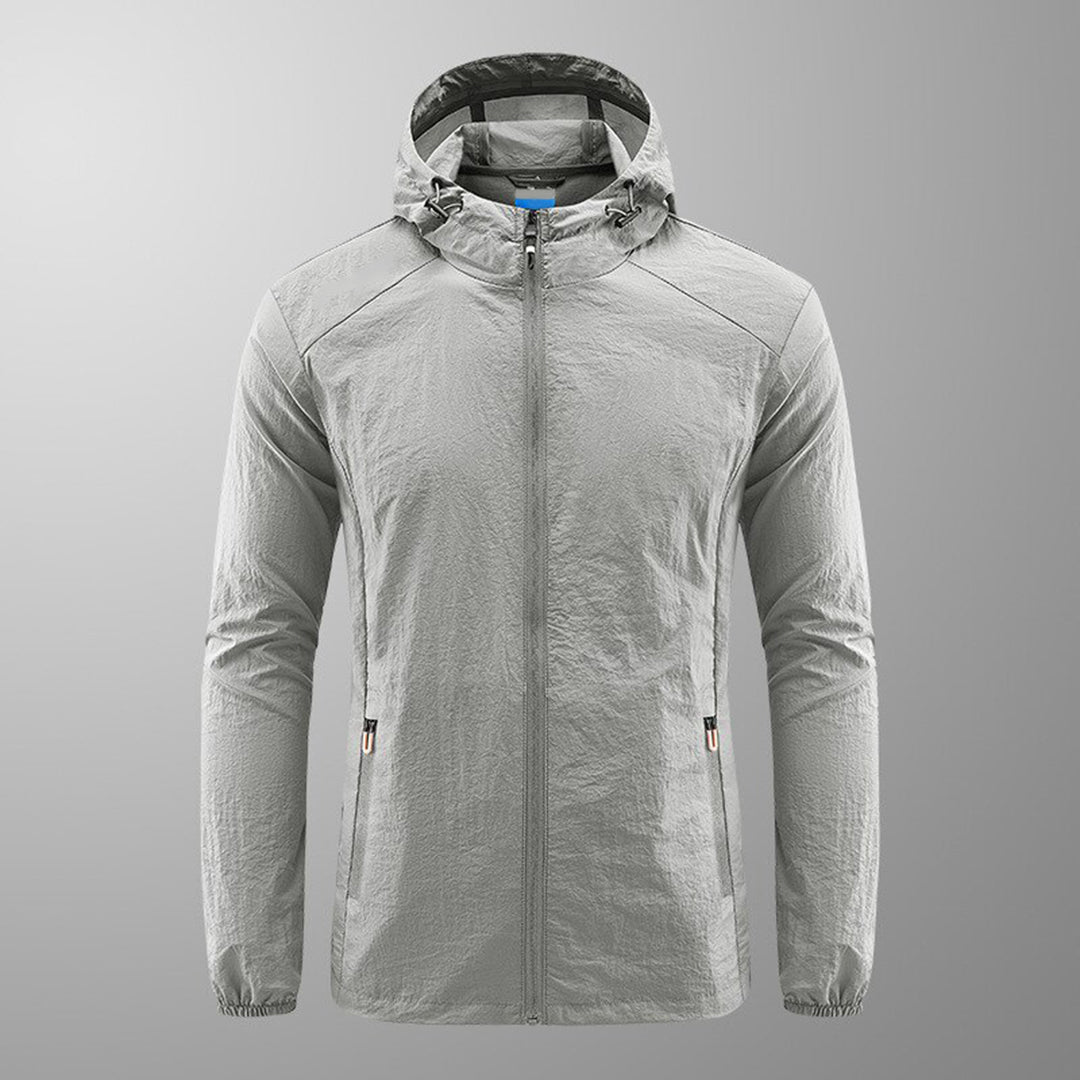 Heren Windjack Hooded Jas - Storm