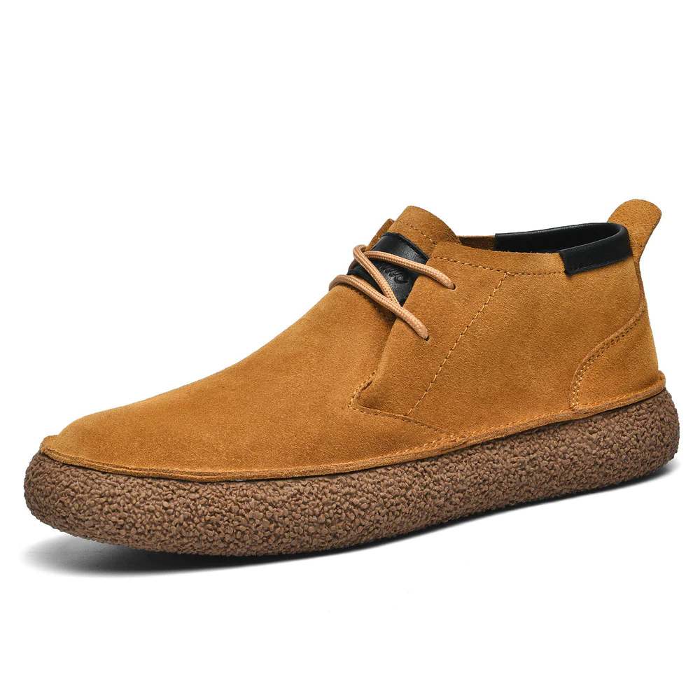 Stanley - Orthopedische luxe schoenen van suède leer