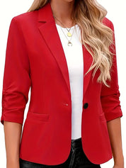 Casual blazer met reverskraag - Rosie