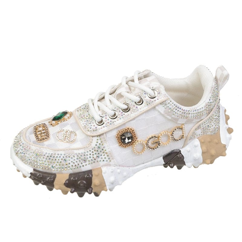 Casira - Diamanten schoenen met strass