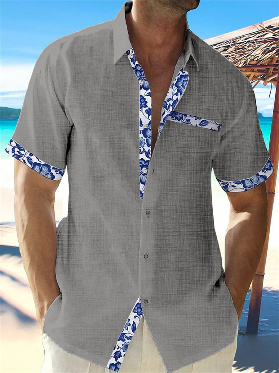 Tropicano | Lente en zomer linnen shirt