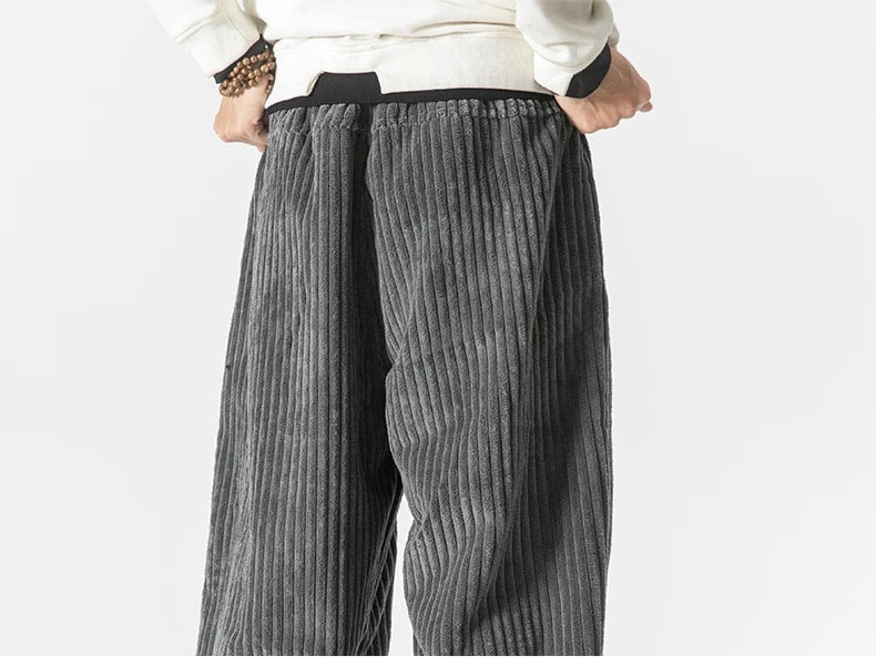 Oversized corduroy broek voor heren - Aidan