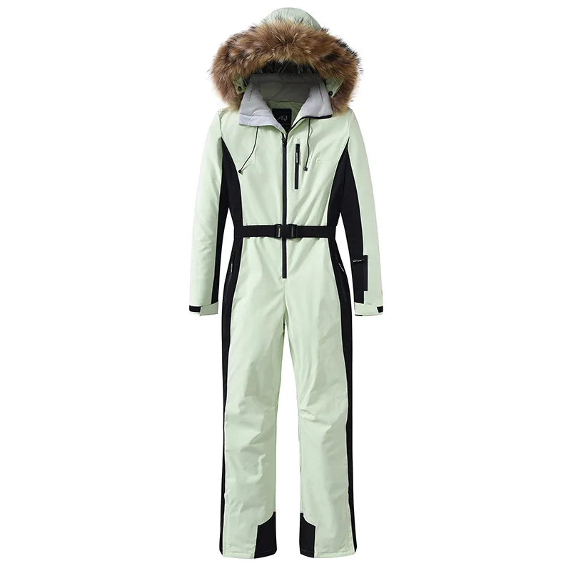 Stijlvol winter skipak met riem - Emory