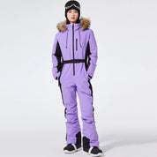 Stijlvol winter skipak met riem - Emory