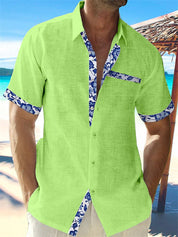 Tropicano | Lente en zomer linnen shirt