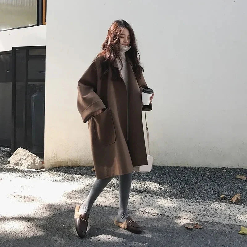 Elegante oversized trenchcoat - Anastasia