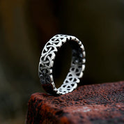 Sterling ring met Keltische knoop ontwerp - Atticus